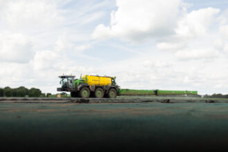 Action-Aufnahme Tractor Pulling